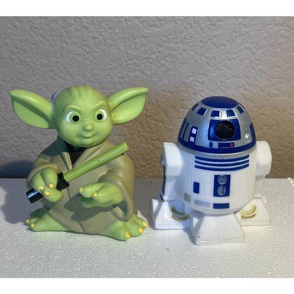 2008 Star Wars Rubber Bath Toys Complete Set of 7 Characters With Tote Disney - Picture 6 of 11